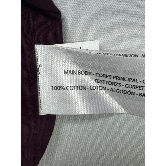 NWT Ariat Men's Long Sleeve Wrinkle Free Purple Button Up Shirt - Size L - Picture 7 of 7